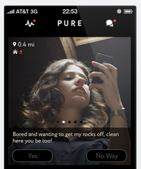 post image for Pure Launches Sex-on-Demand App, Already #9 Among Fastest Growing Dating Startups